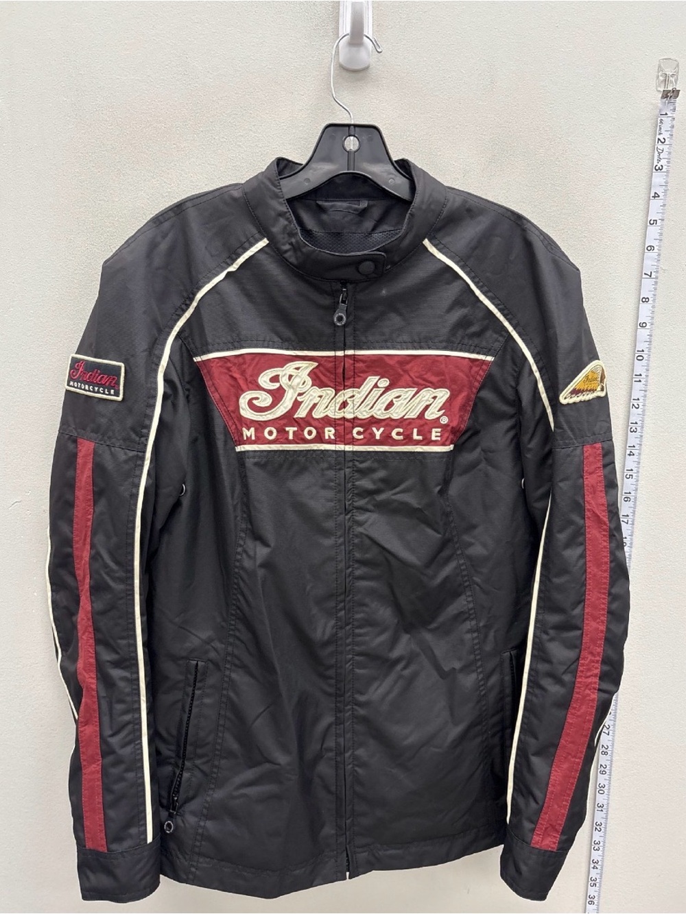 Women’s Vintage Indian Motorcycle riding biker jacket size medium
